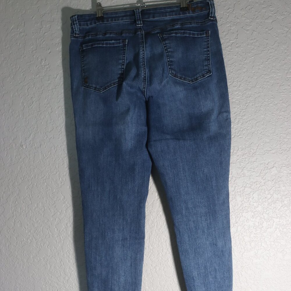 Kut From the Kloth Carlo Jeans Size 12 Medium Wash - Picture 4 of 5